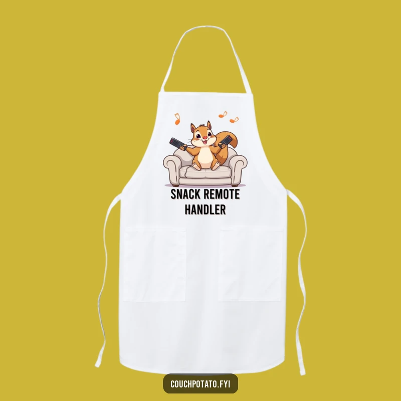 Funny Squirrel Chef's Chaos Apron: A Hilarious Funny Gift for Cooks