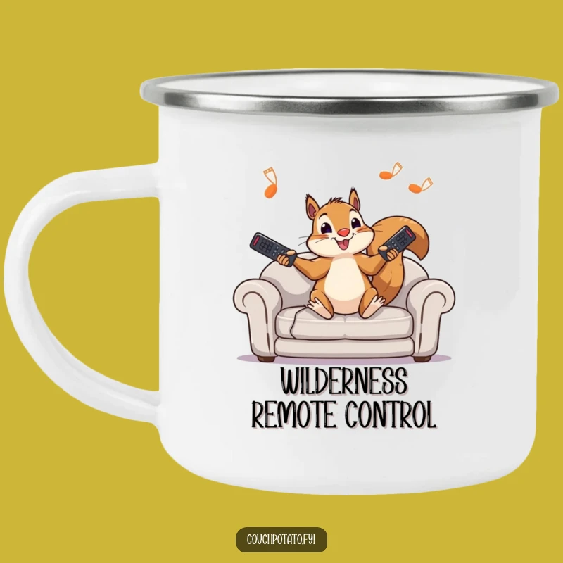 Funny Squirrel Adventure Mug: Your Hilarious Outdoor Funny Gift
