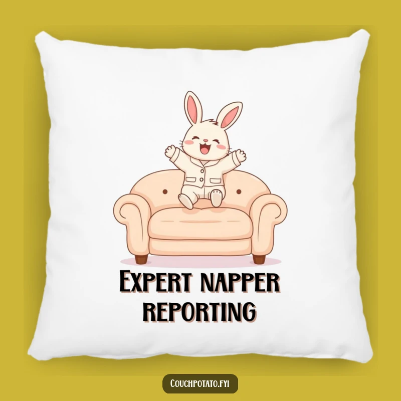 Funny Bunny Pajama Pillow: Cozy Comfort with a Cheerful Leap Gift