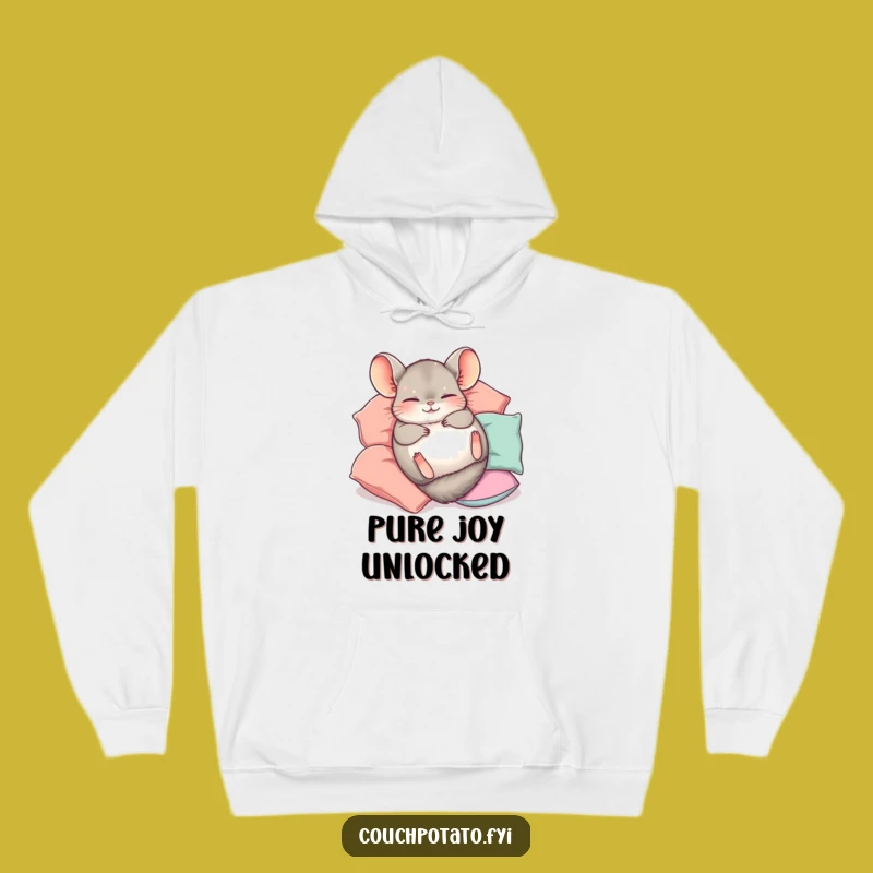 Funny Chinchilla Hoodie: Cozy Comfort with Happy Rolling Vibes Gift