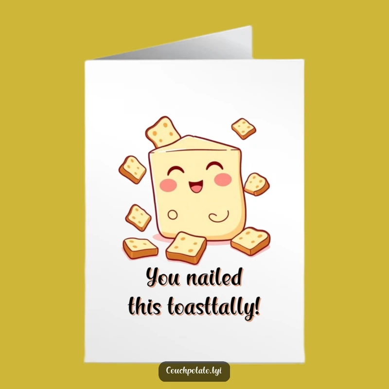 Congrats Cream Cheese Card: Free Printable Juggler - Funny Downloadable Gift!