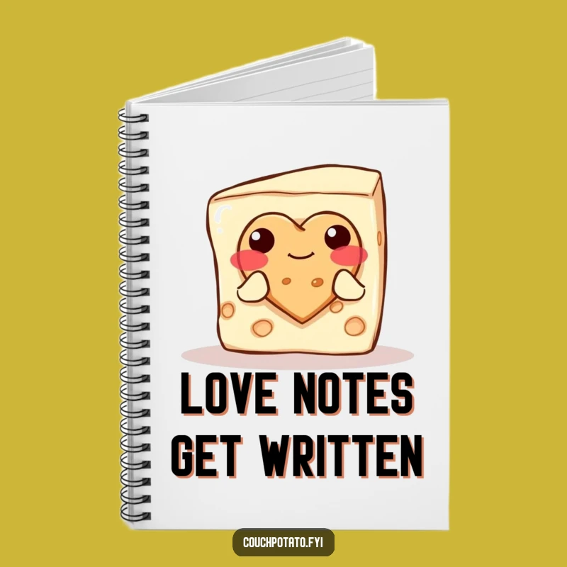 Funny Cream Cheese Heart Cookie Notebook: Jot Down Sweet Thoughts!