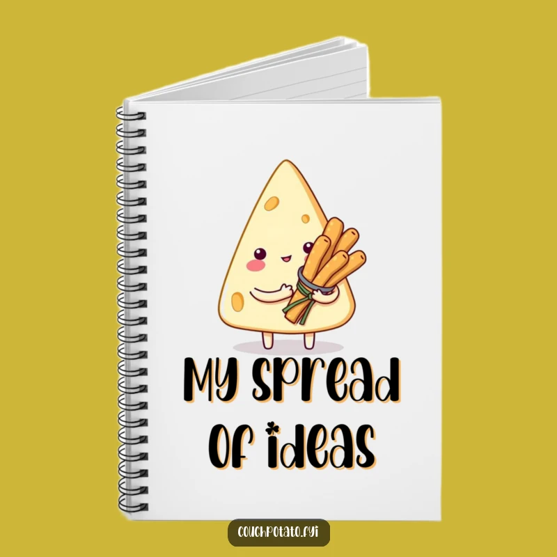 Funny Smitten Cream Cheese Journal: Creative Snack Ideas Notebook