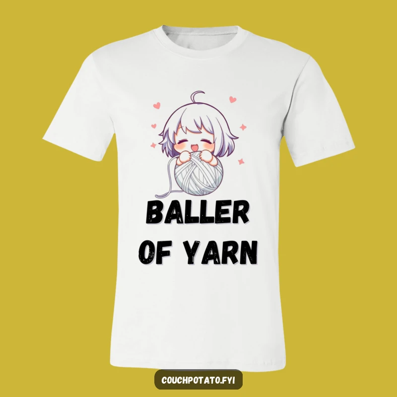 Funny Swift Yarn Winder T-Shirt: Neat Ball Crafting Energy Gift